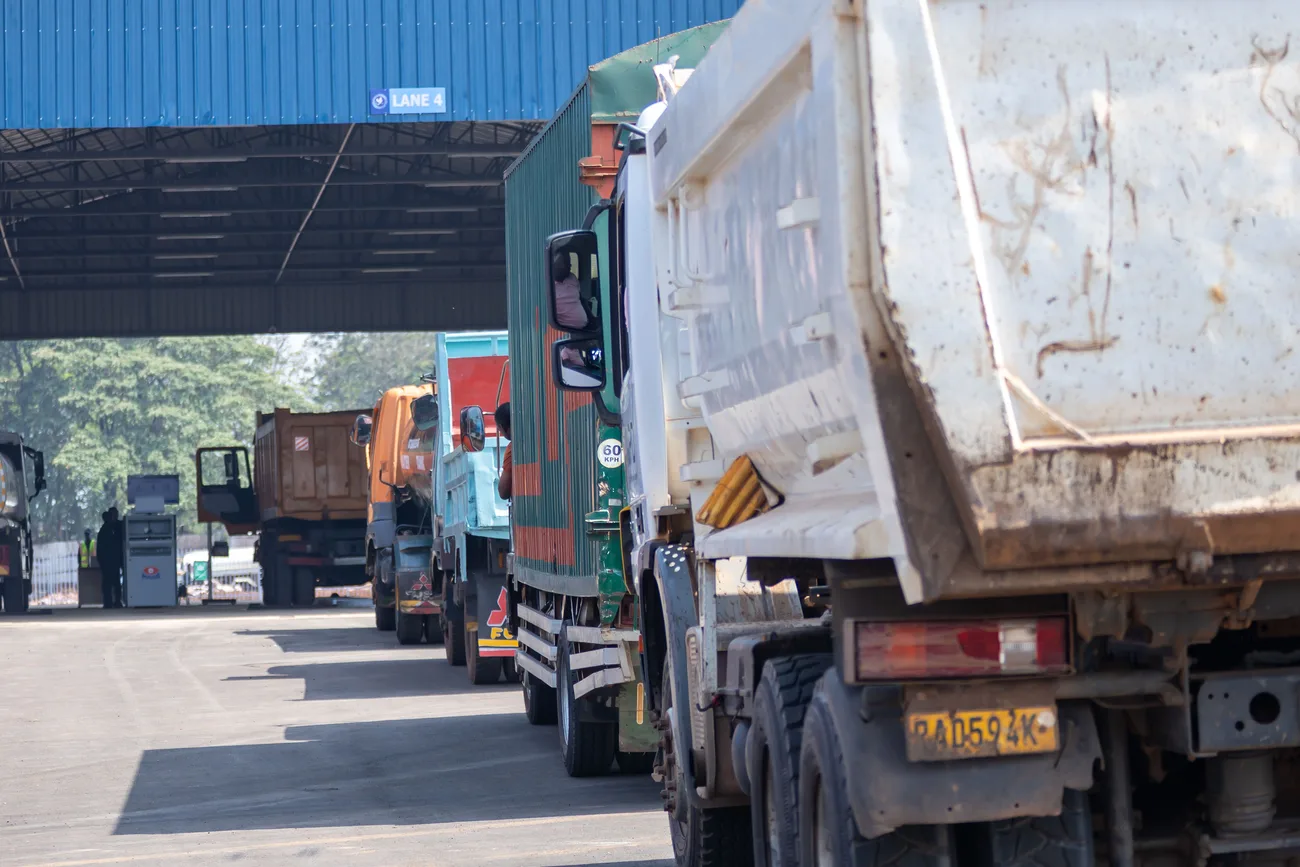 Launch day at the Ndera inspection centre