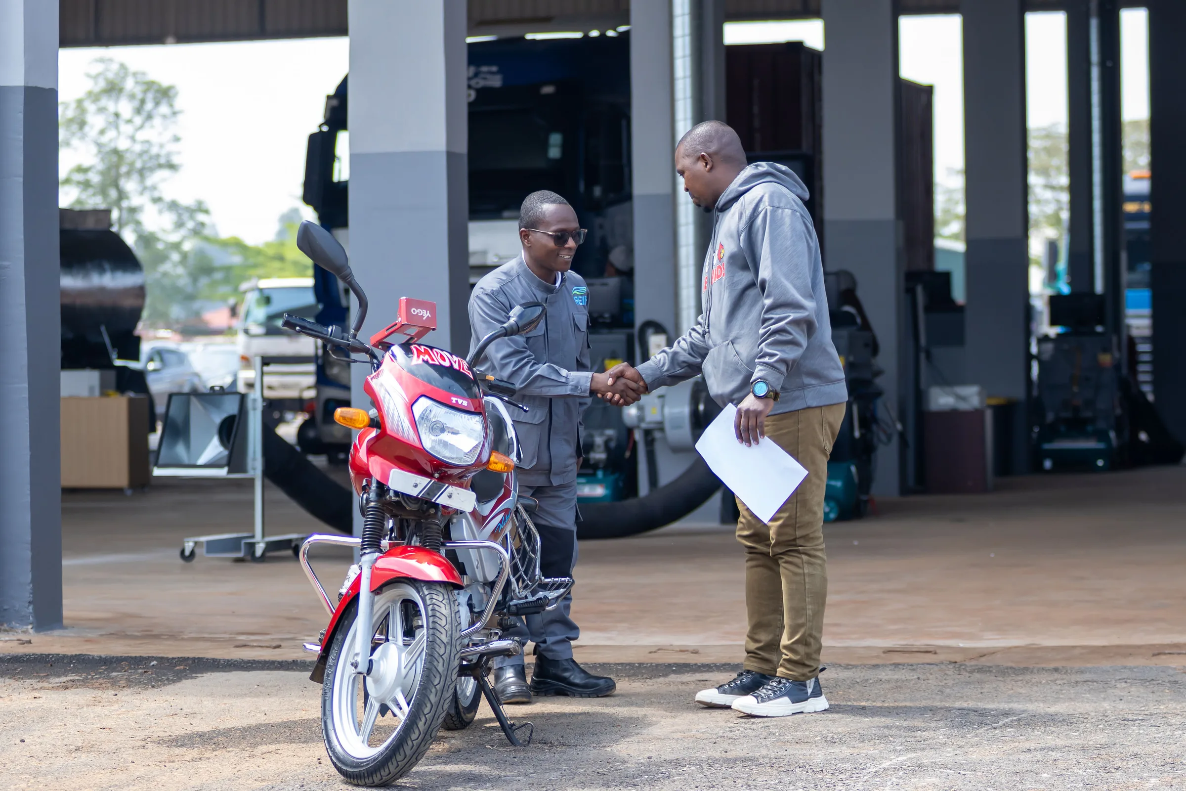 Motorbikes now tested